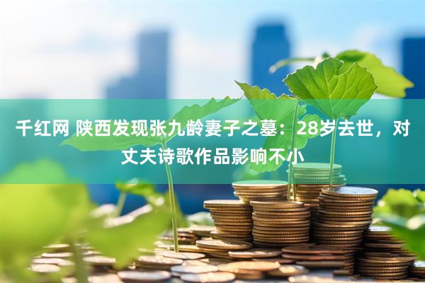 千红网 陕西发现张九龄妻子之墓：28岁去世，对丈夫诗歌作品影响不小